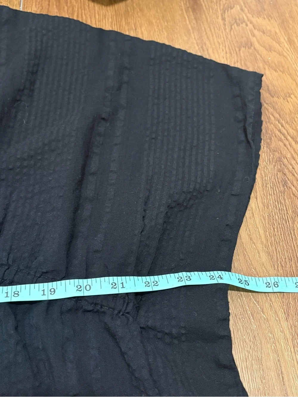 Aerie Black Cotton Gauze Tie Front Beach Cover Up Cape XS/S - Picture 13 of 13